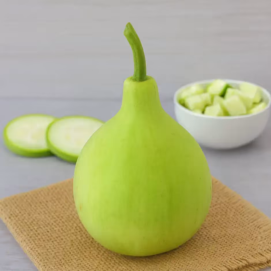 Round Sorakaya (Round Bottle Gourd)